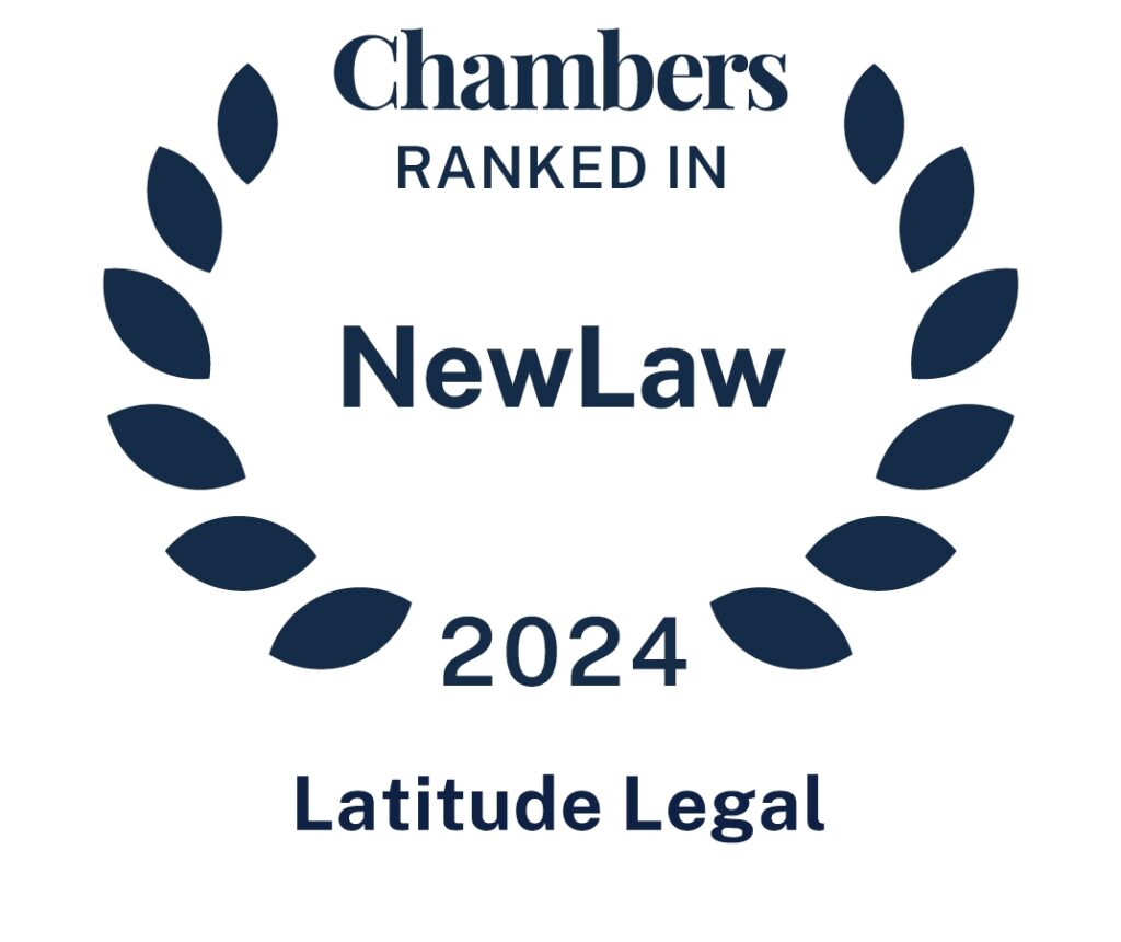 Latitude | Ranked in Chambers NewLaw 2024