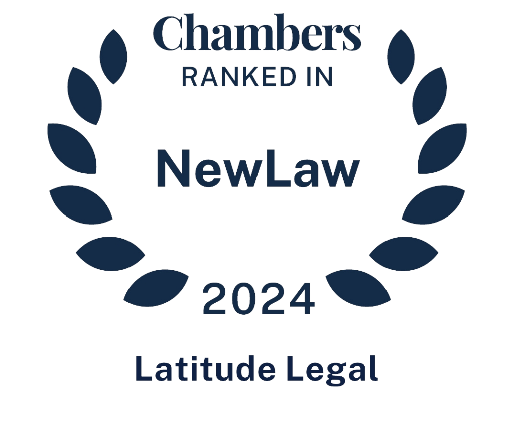 Latitude | Ranked in Chambers NewLaw 2024