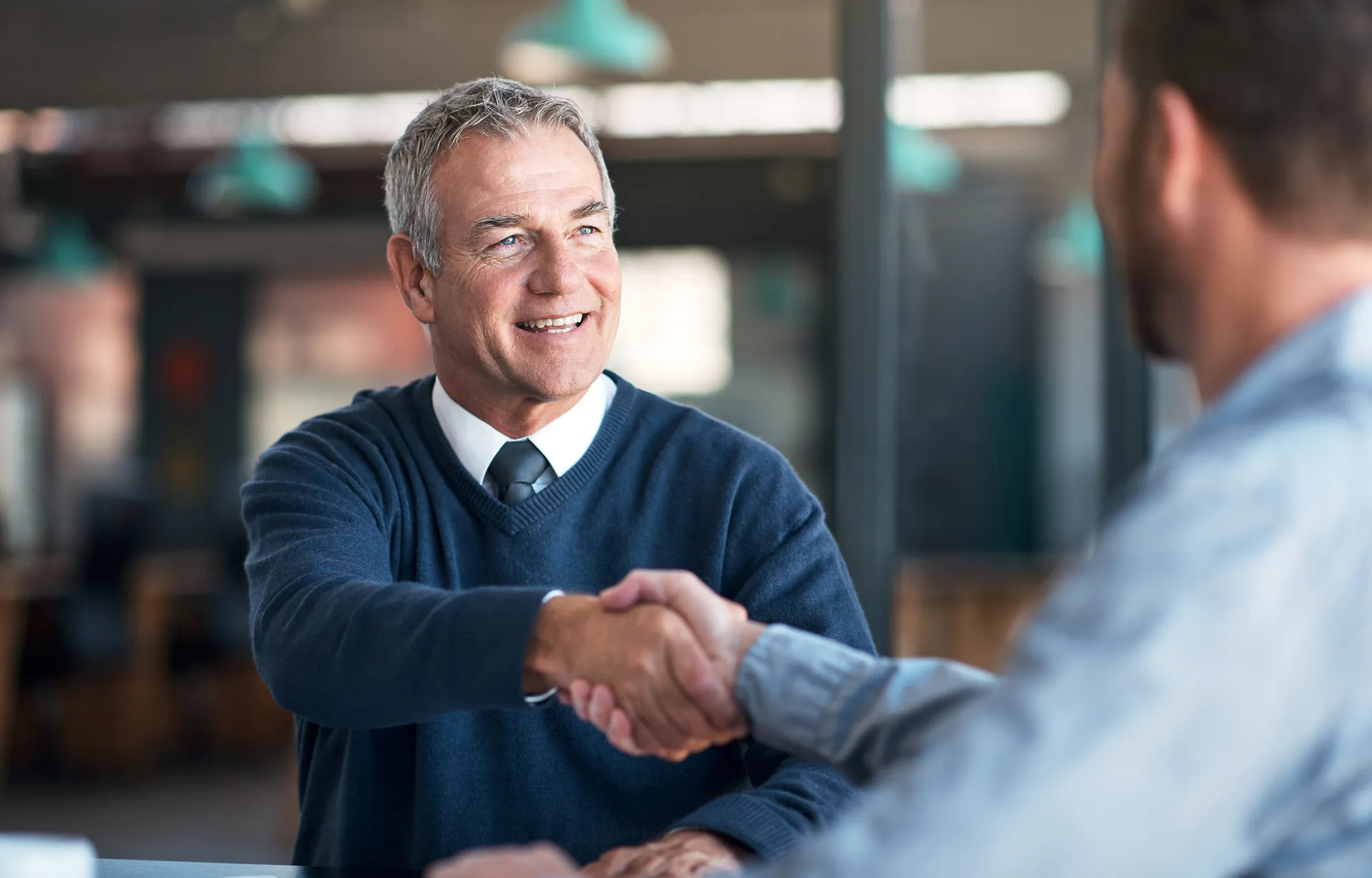 legal professionals shaking hands