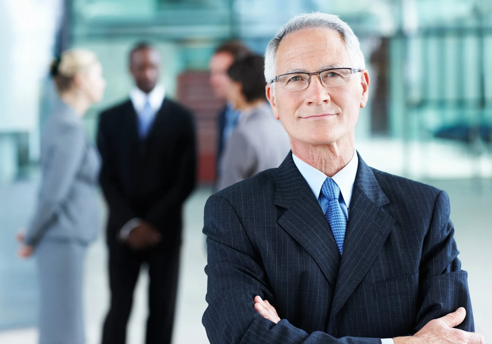 male legal professional posing for camera