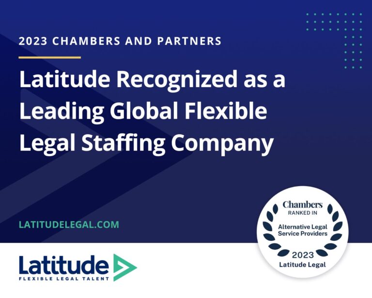 Latitude Named in 2023 Chambers and Partners Global ALSP Guide
