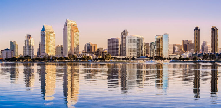 san diego cityscape shot